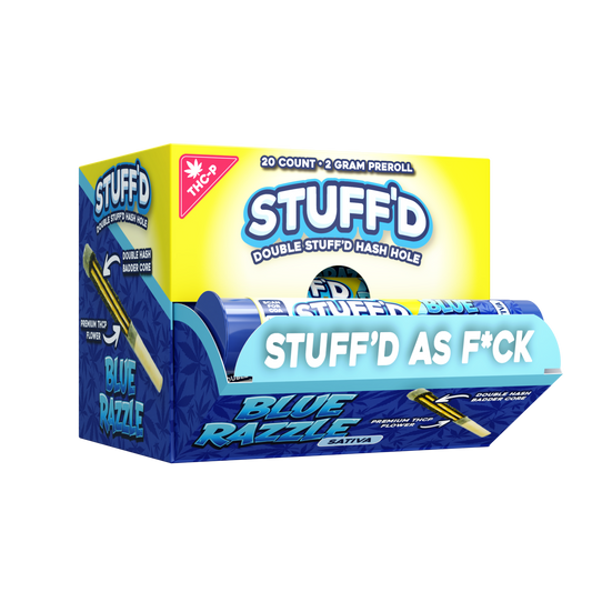 STUFF'D - HASH HOLE PREROLL (THCP) - 20CT