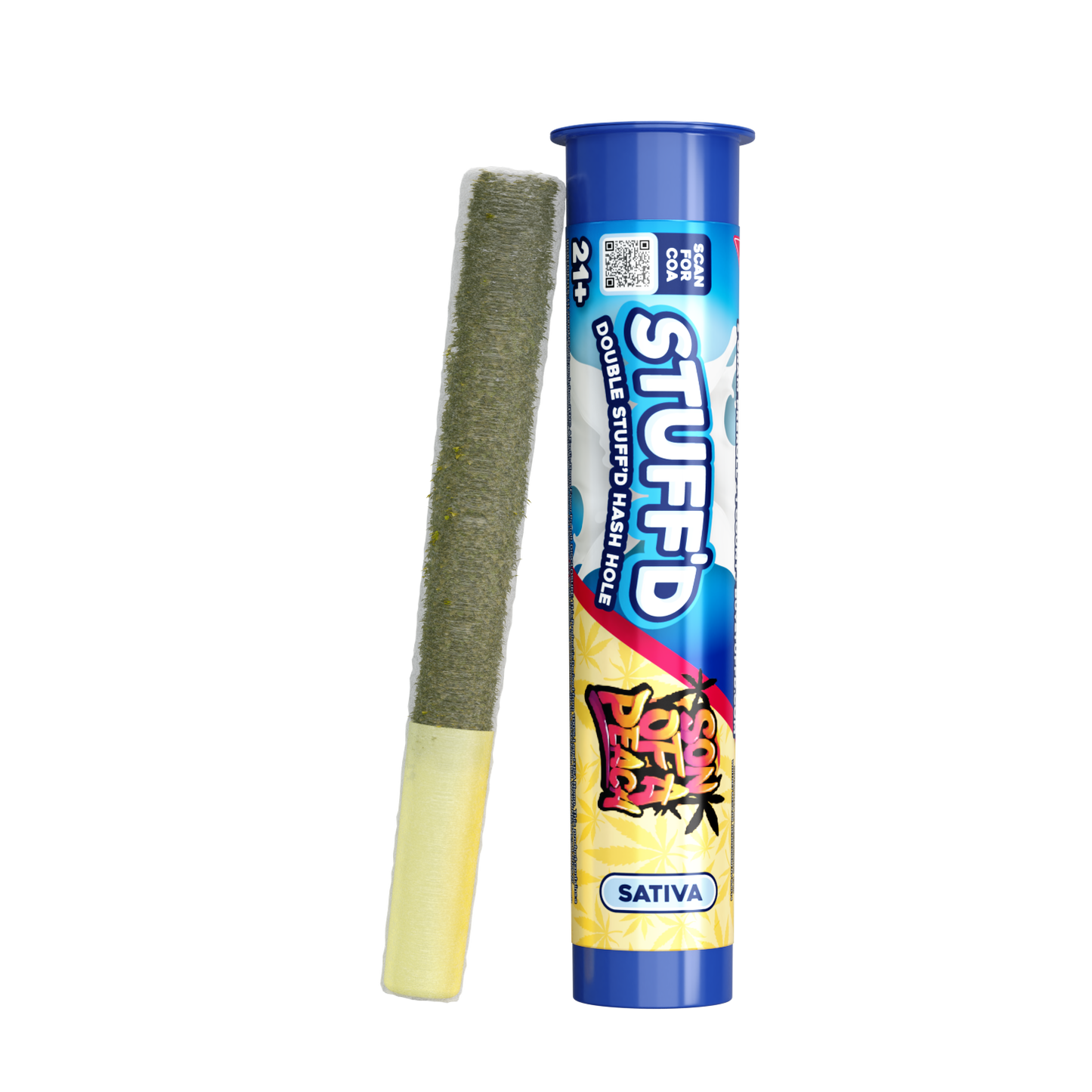 2G DOUBLE STUFFD HASH HOLE PREROLL (THCA)