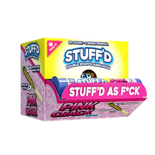 STUFF'D - HASH HOLE PREROLL (THCP) - 20CT